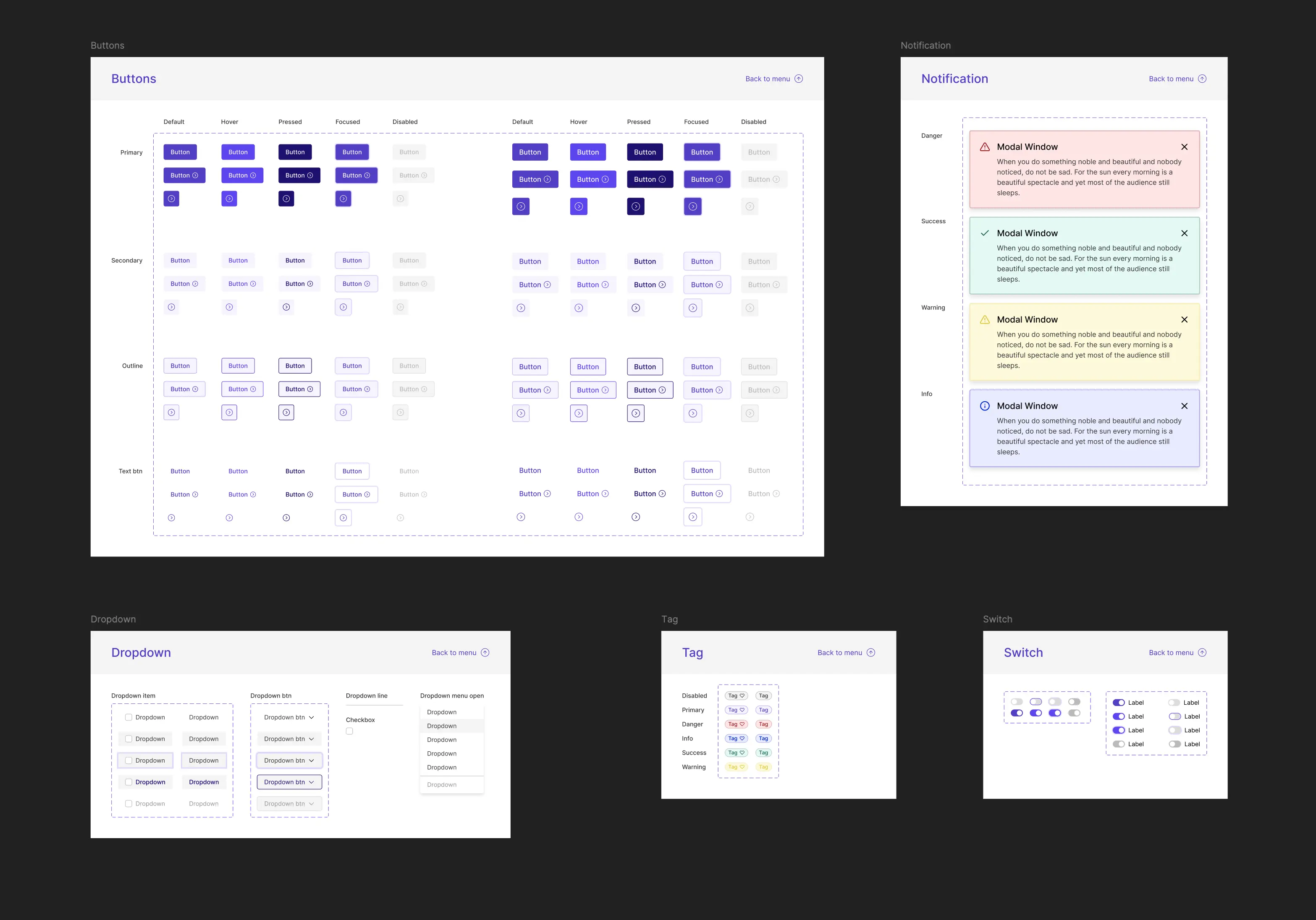 UI-kit example