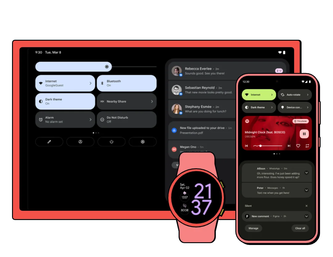 andriod app development for devices